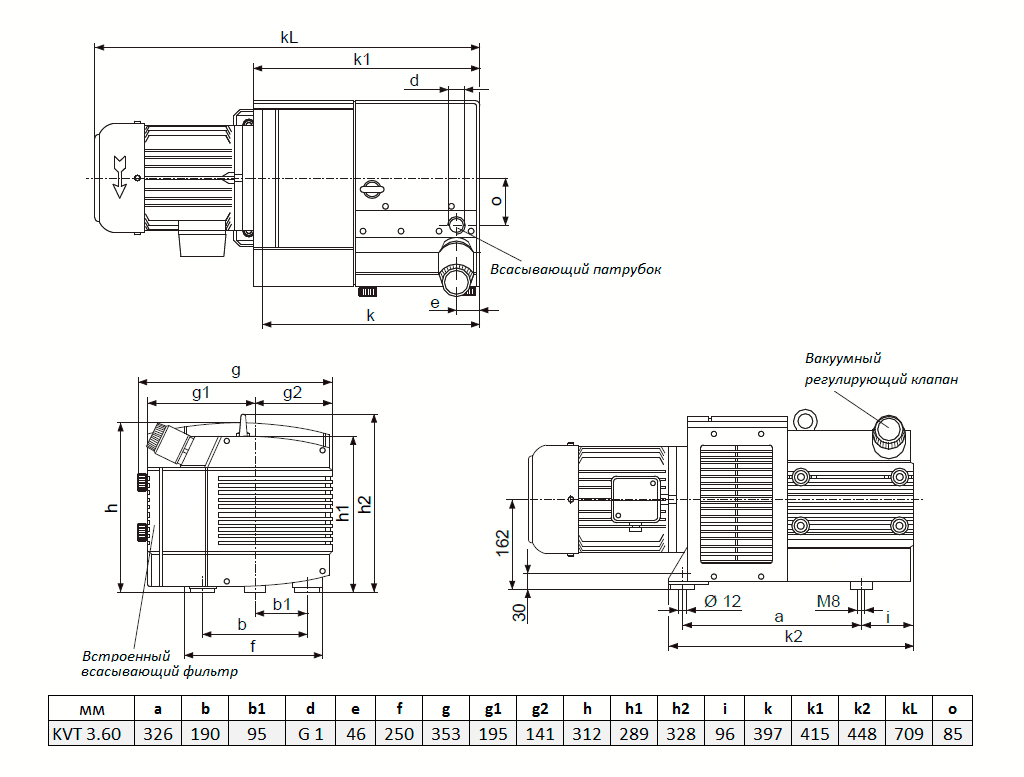 Габаритный чертеж Avior 3.60