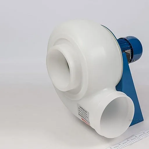 Химический полипропиленовый вентилятор Zenova Fans MPC-F2T-200