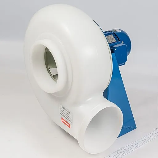 Химический полипропиленовый вентилятор Zenova Fans MPC-F2T-250
