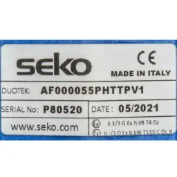 Шильдик модели Duotek AF0055P