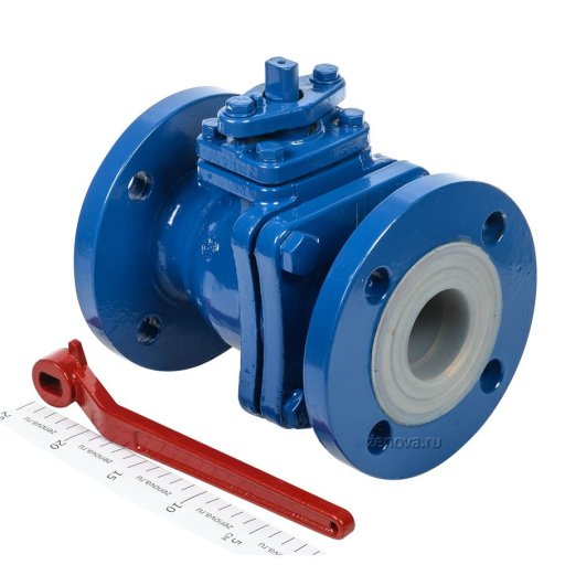 Кран шаровый химический Zenova КШХ 50/16.1