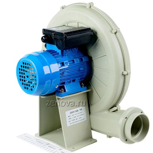 Химический полипропиленовый вентилятор Zenova Fans CRE-F2S-75