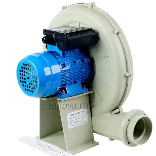 Химический полипропиленовый вентилятор Zenova Fans CRE-F2S-75
