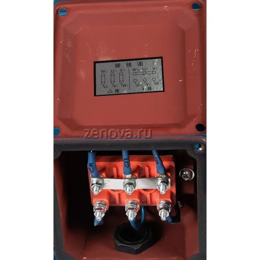 Клеммная коробка модели KCB-A 55-CCM/0.5/4/C с рубашкой обогрева