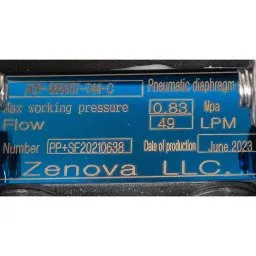Шильдик модели Vetlan Pneumatic ADP-666057-T44-C