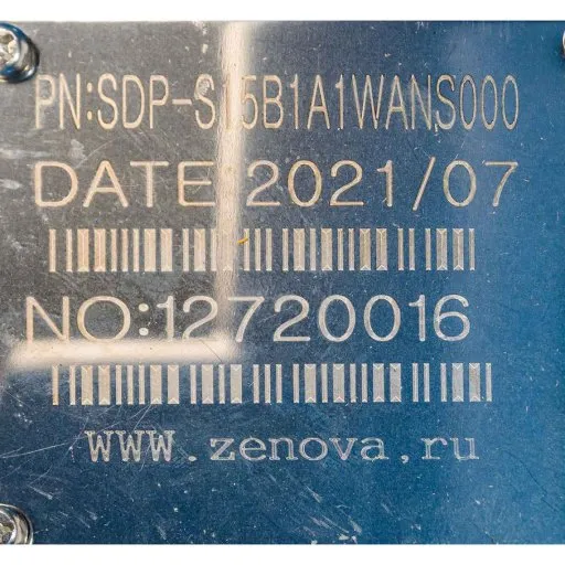 Шильдик модели SDP-S15B1A-1WABS000