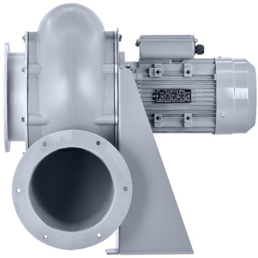 Химический полипропиленовый вентилятор Zenova Fans MPCF-F2S-160