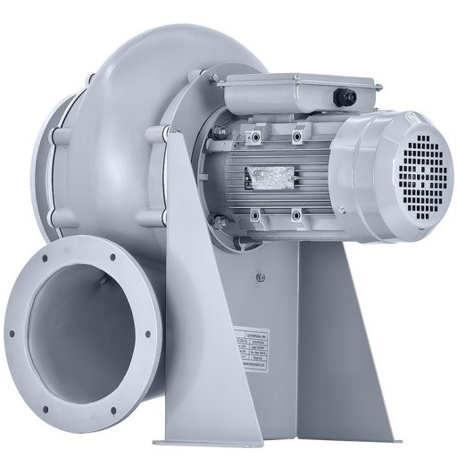 Химический полипропиленовый вентилятор Zenova Fans MPCF-F2S-160