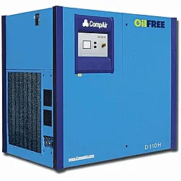 Безмасляный винтовой компрессор CompAir D110H-RSW