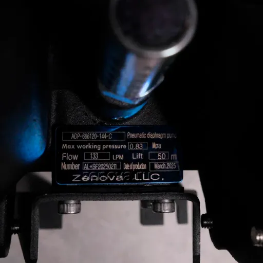Шильдик модели Vetlan Pneumatic ADP-666120-144-C