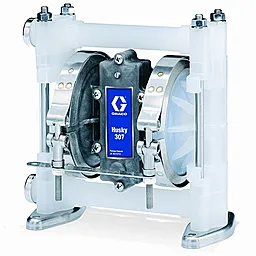 Мембранный пневматический насос Graco HUSKY 307-PP-PP-PTFE-PTFE
