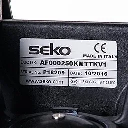 Шильдик модели Duotek AF0250K