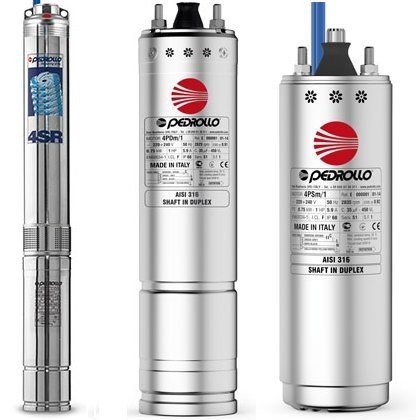 Скважинный насос (без двигателя) Pedrollo 4SR 1/25