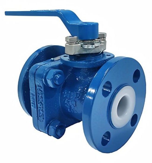 Кран шаровый химический Zenova КШХ 250/16.1