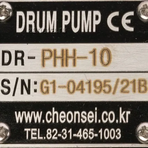 Шильдик насосной части без двигателя для Cheonsu DR-PHH-10