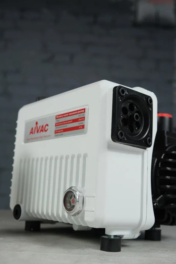 Пластинчато-роторный вакуумный насос AiVac ASV-020 — Наши испытания