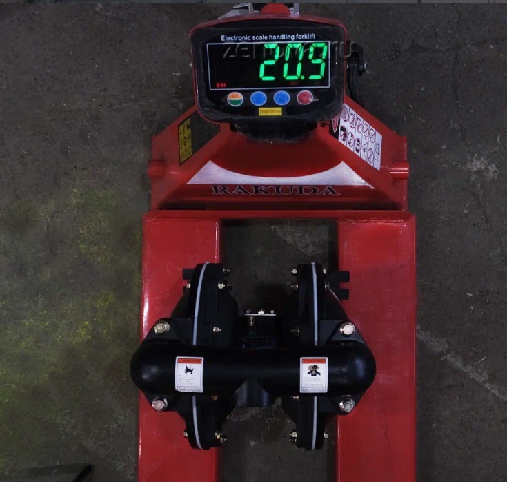Мембранный пневматический насос Vetlan Pneumatic ADP-666170-1C9-C — Реальный внешний вид