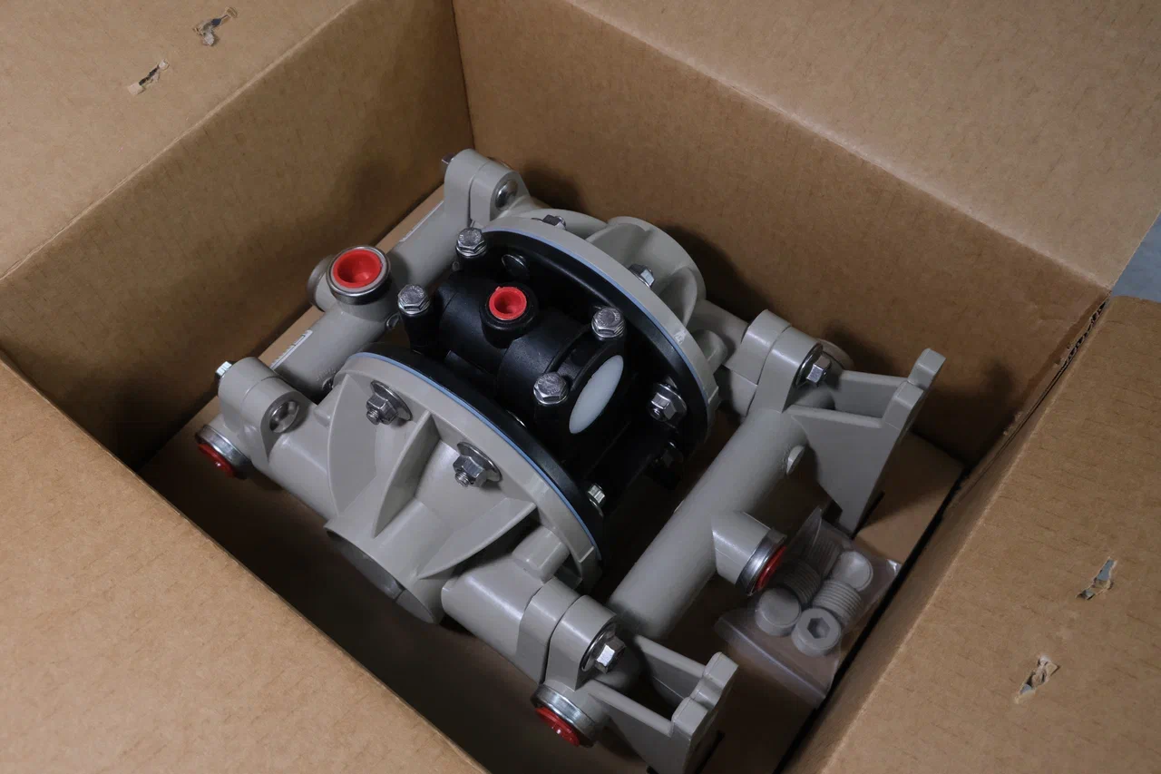 Мембранный пневматический насос Vetlan Pneumatic ADP-66605J-344-C — Реальный внешний вид