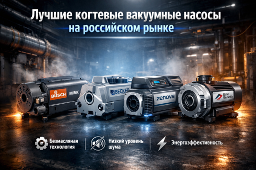 Лучшие когтевые вакуумные насосы на российском рынке
