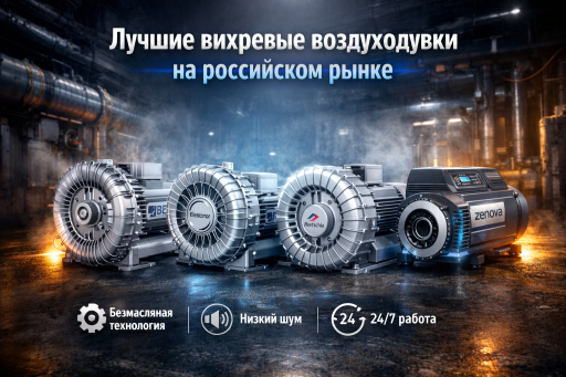 Лучшие вихревые воздуходувки на российском рынке