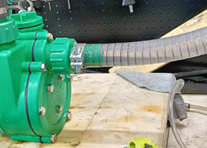 Самовсасывающий химический насос Vetlan 32SPP-11 — Результаты испытаний