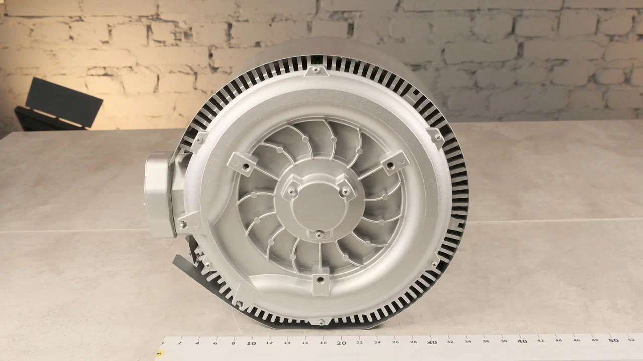 Вихревая воздуходувка Zenova 2RB 420-022 — Реальный внешний вид