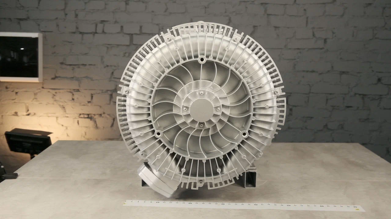 Вихревая воздуходувка Zenova 2RB 840-110 — Реальный внешний вид