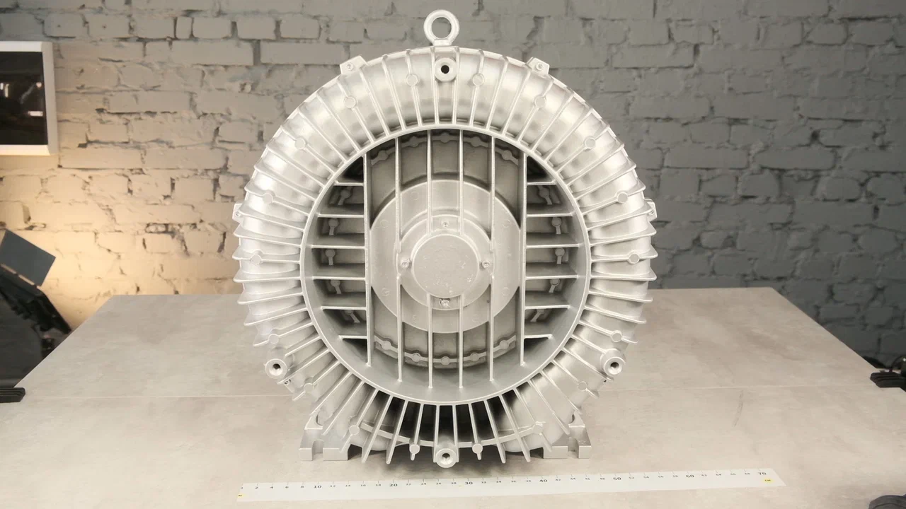 Вихревая воздуходувка Zenova 2RB 930-185 — Реальный внешний вид