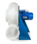 3D-фото Химический вентилятор из полипропилена Zenova Fans MPC-F2S-250