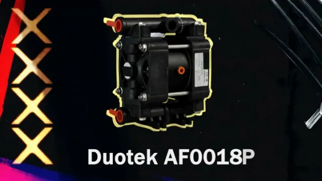 Мембранный пневматический насос Duotek AF0018P // комплектность //