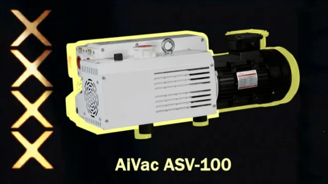 Комплектность пластинчато-роторного вакуумного насоса AiVac ASV-100
