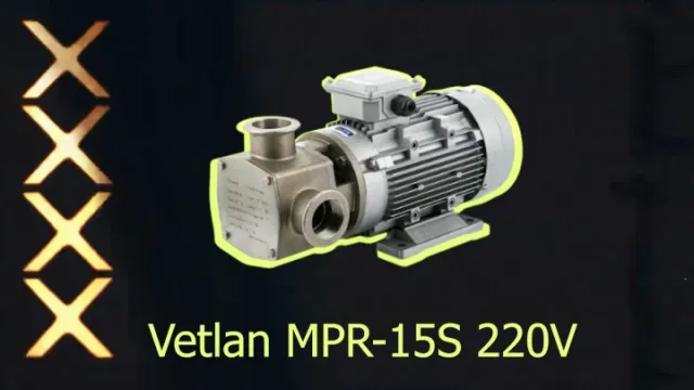 Комплектность Vetlan MPR-15S 220V